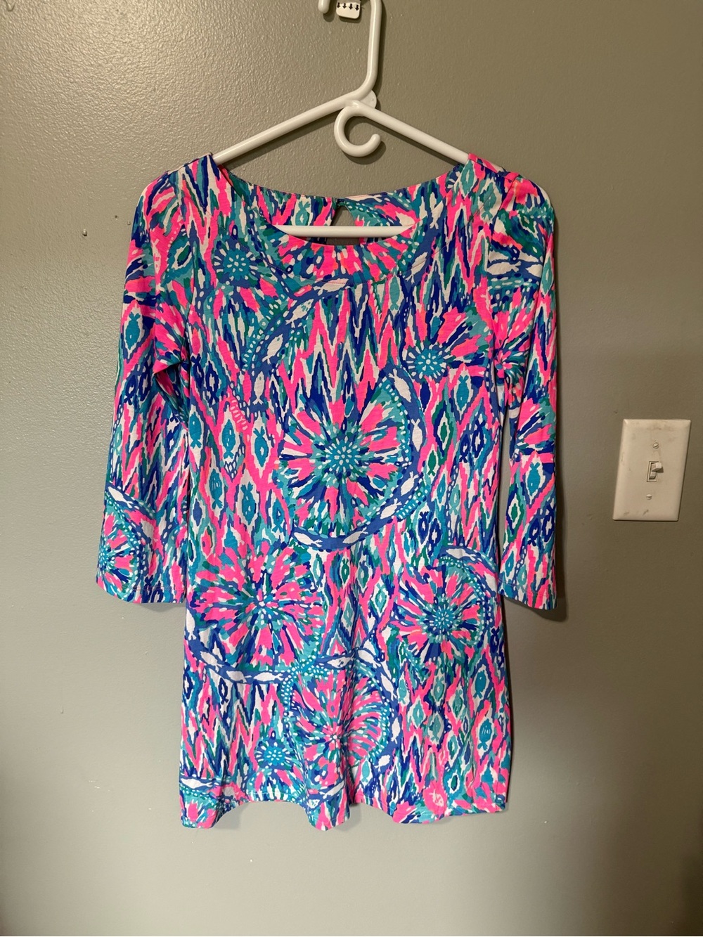 Lilly Pulitzer Bay dress shake it up print size XS